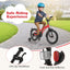 Vélo pour enfants ajustable de 16 pouces avec réflecteurs et klaxon