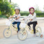 Vélo pour enfants réglable avec roues d'entraînement - 14/16/18 pouces
