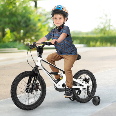 Vélo pour enfants de 16 pouces - Vélo en alliage de magnésium ajustable pour les 4-7 ans