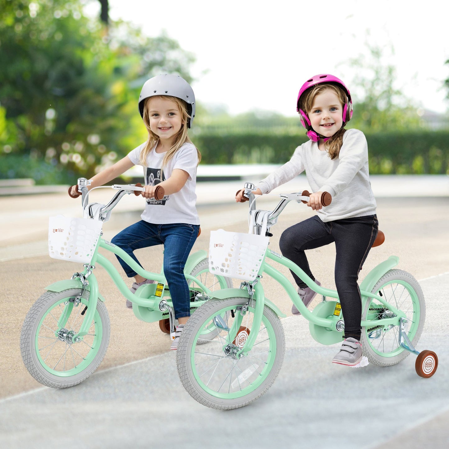 Bicicleta para Niños de 16 Pulgadas con Asiento Ajustable y Timbre
