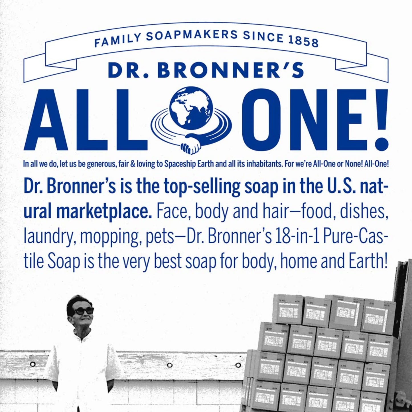 Savon liquide Pure-Castile Dr. Bronner - Bébé sans parfum, 16 onces