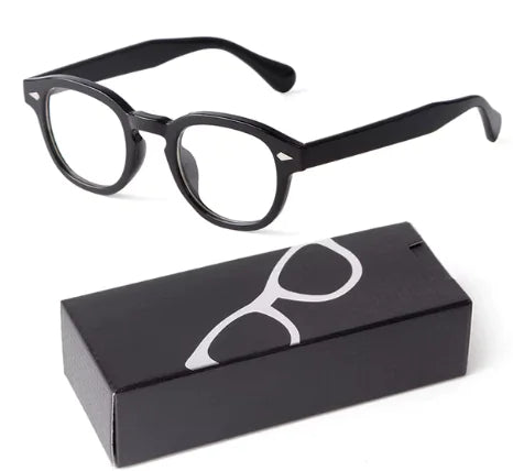 Gafas de sol redondas pequeñas en azul degradado para una protección con estilo