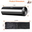 GBruno 4 Rolls Black Garbage Bags