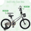 Bicicleta Ajustable para Niños con Cubierta de Cadena Transparente - 12/14/18 Pulgadas
