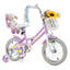 Bicicleta de 14 Pulgadas para Niñas con Asiento para Muñeca y Cintas para Edades de 3 a 5 Años