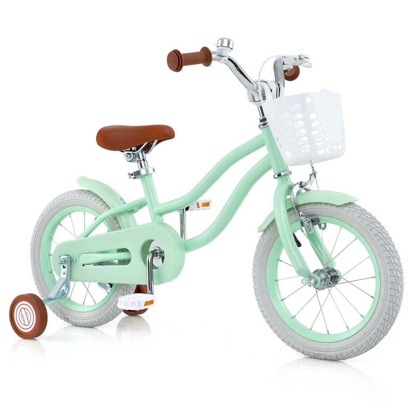 Bicicleta para Niños de 16 Pulgadas con Asiento Ajustable y Timbre