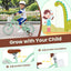 Bicicleta para Niños de 16 Pulgadas con Asiento Ajustable y Timbre