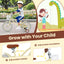 Vélo pour enfants réglable avec roues d'entraînement - 14/16/18 pouces
