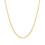 Chaîne à perles en or jaune 14k 1,5 mm