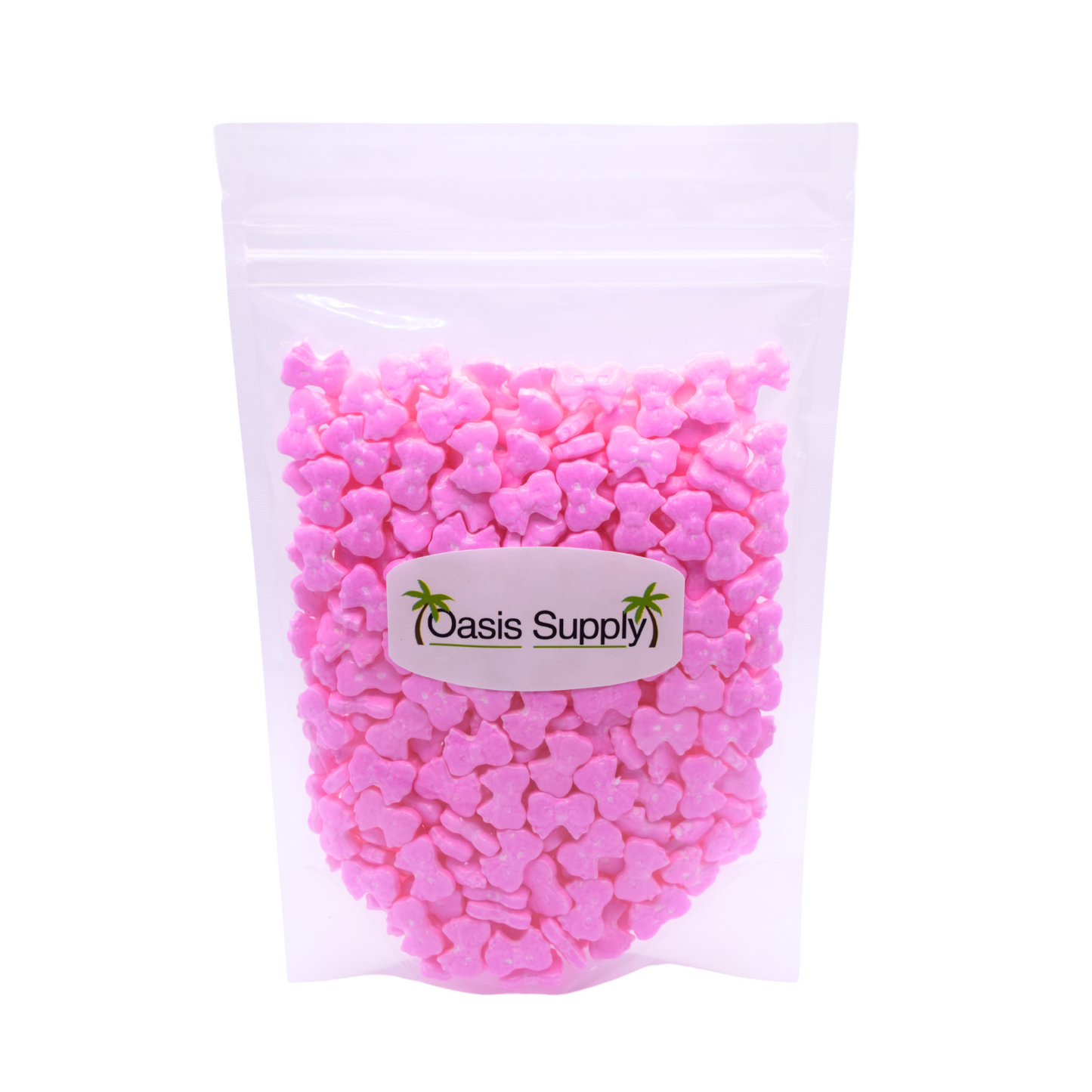 Decoraciones de Pastel de Lazo Rosa Comestible - Royal Sugar Icing Sprinkles