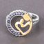 0.28 Carat Genuine Tanzanite .925 Sterling Silver Engagement Ring