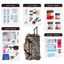 WSK Elite 72-Hour Emergency Evacuation Survival Rolling Bag - Korvel