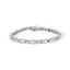 Pulsera de tenis de diamantes de oro blanco de 14K - 2.0 Cttw