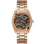 Guess Women's Cubed Watch - Elegant Rose Gold Design