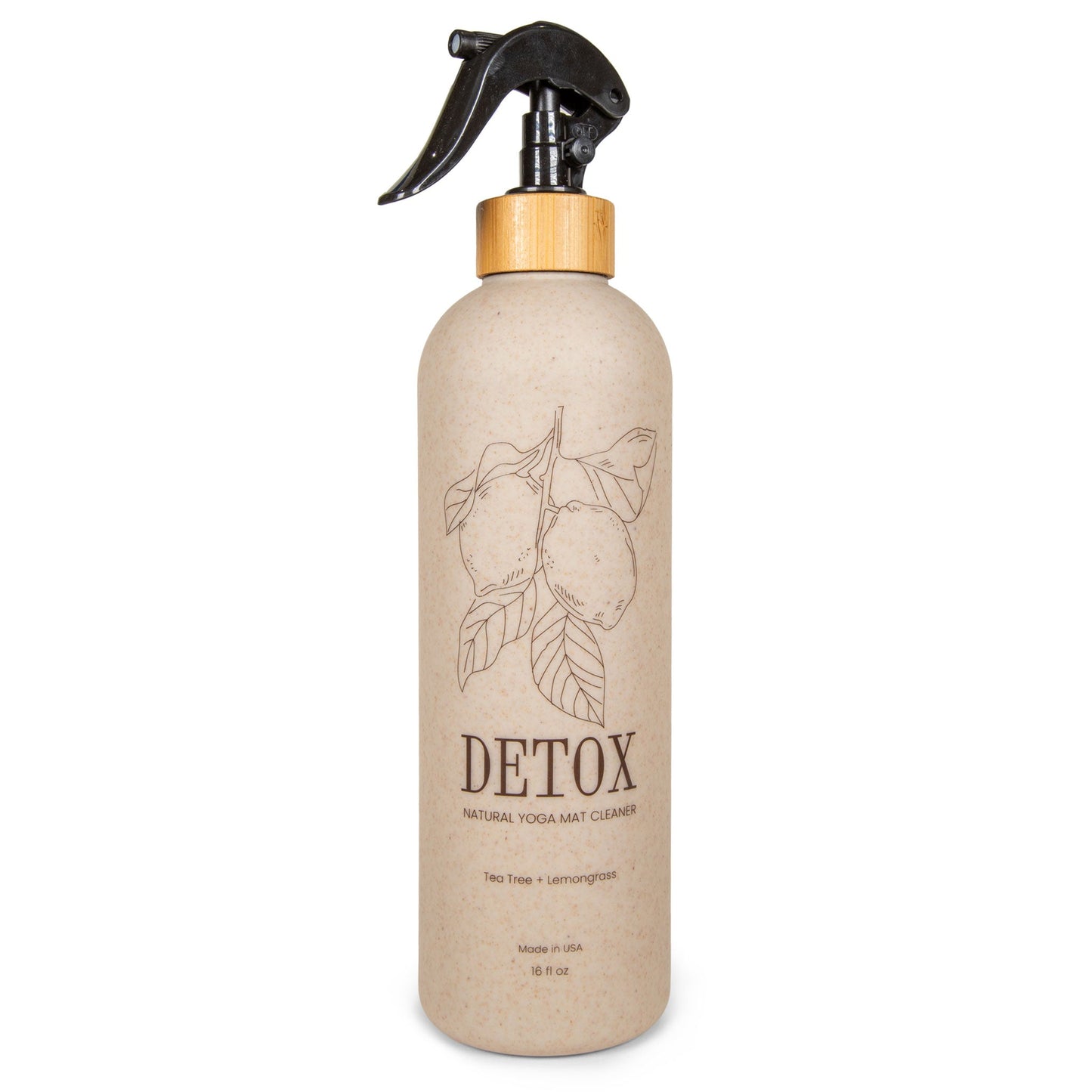 Eco-Friendly Yoga Mat Cleaner - 16oz Refreshing Spray - Korvel
