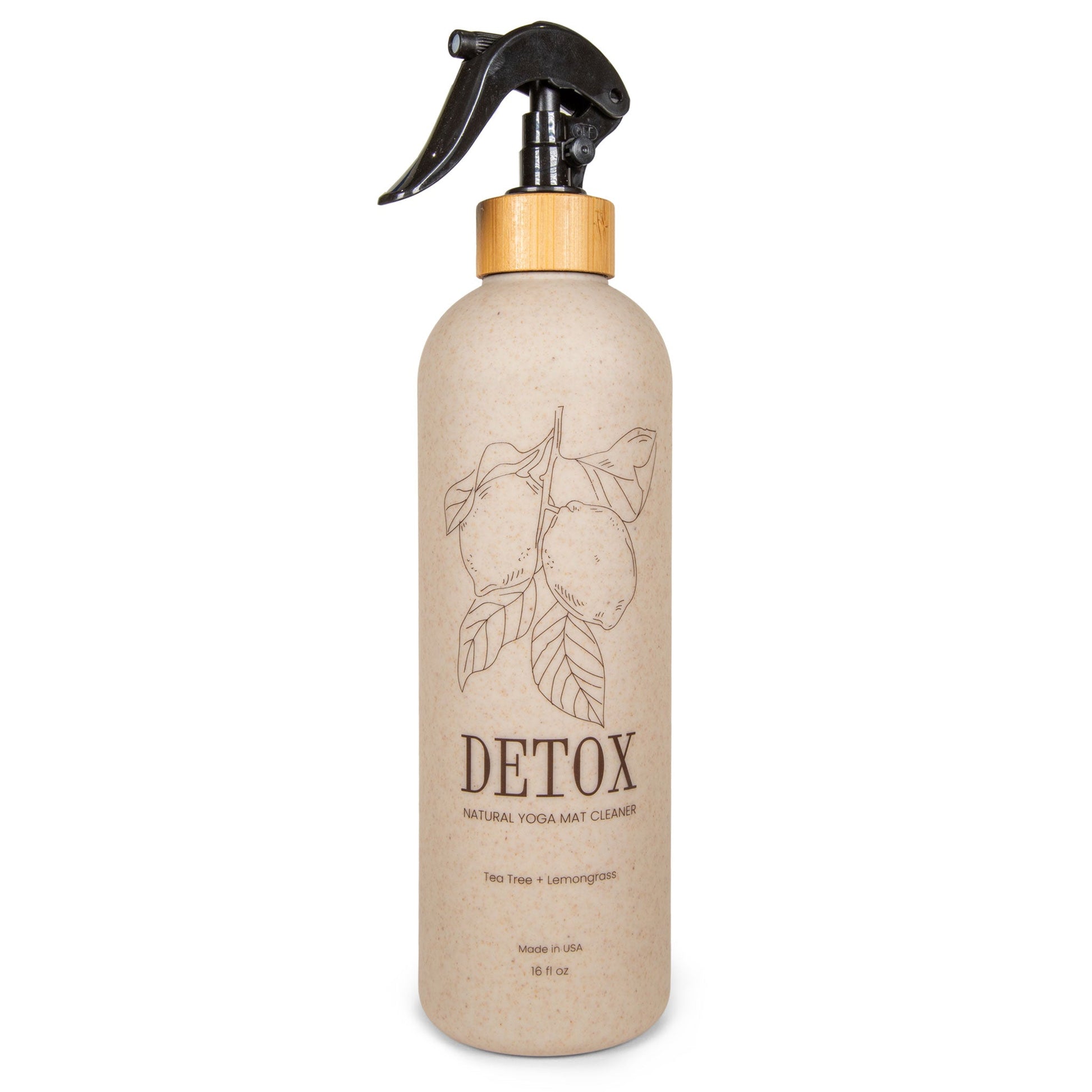 Eco-Friendly Yoga Mat Cleaner - 16oz Refreshing Spray - Korvel