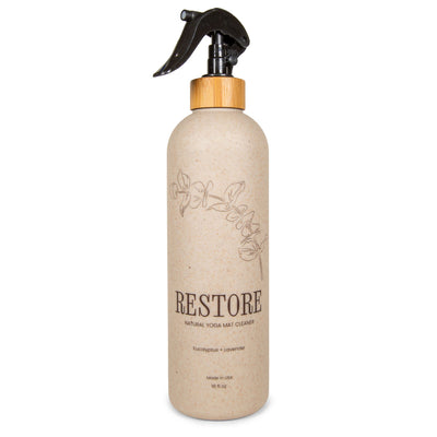 Eco-Friendly Yoga Mat Cleaner - 16oz Refreshing Spray - Korvel