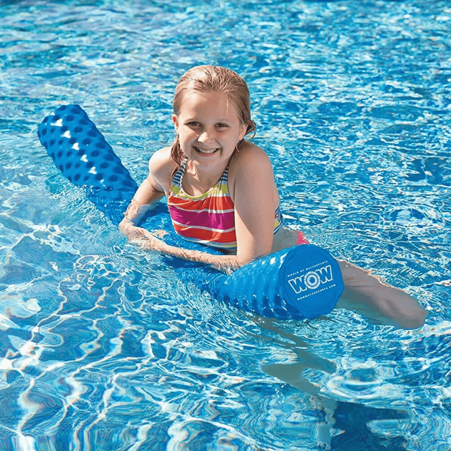 WOW Watersports Dipped Foam Pool Noodle - Blue
