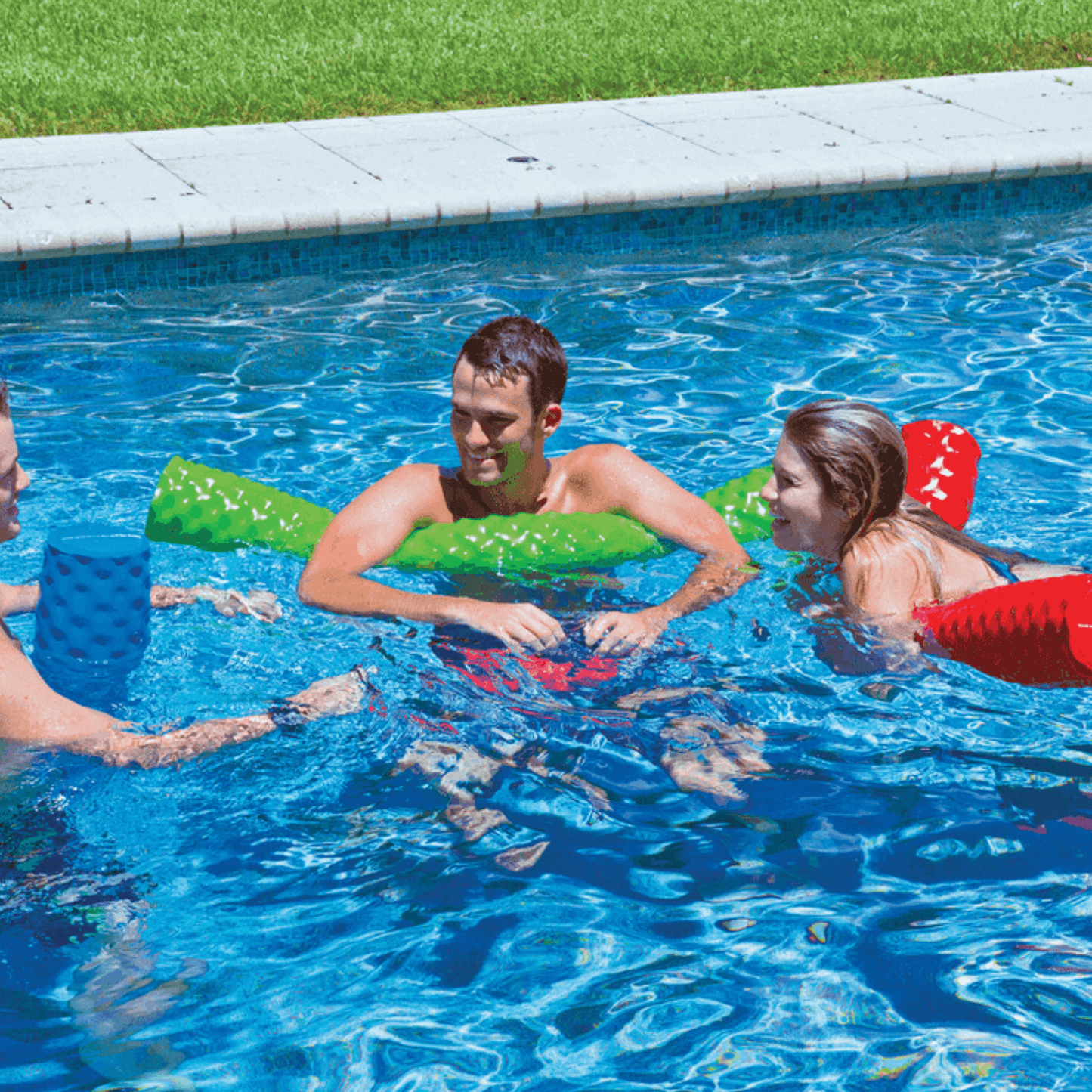 WOW Watersports Dipped Foam Pool Noodle - Vert Lime
