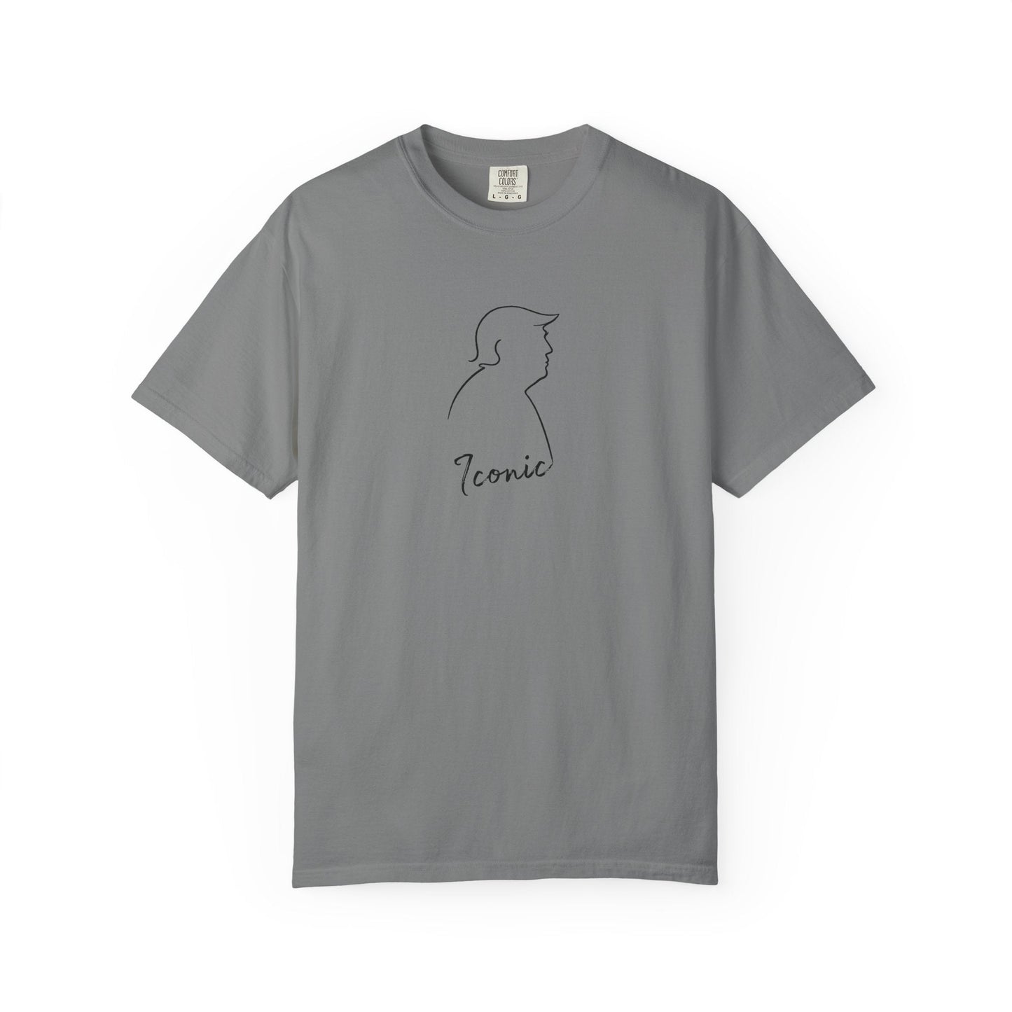 Iconic Minimal Silhouette Statement T-Shirt