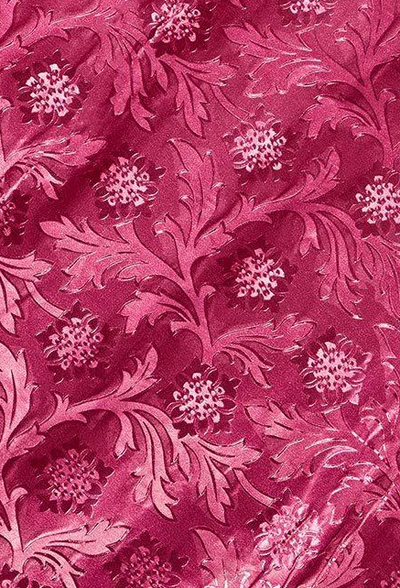 20" x 30' Embossed Camelot Foil Wallpaper in Azalea
