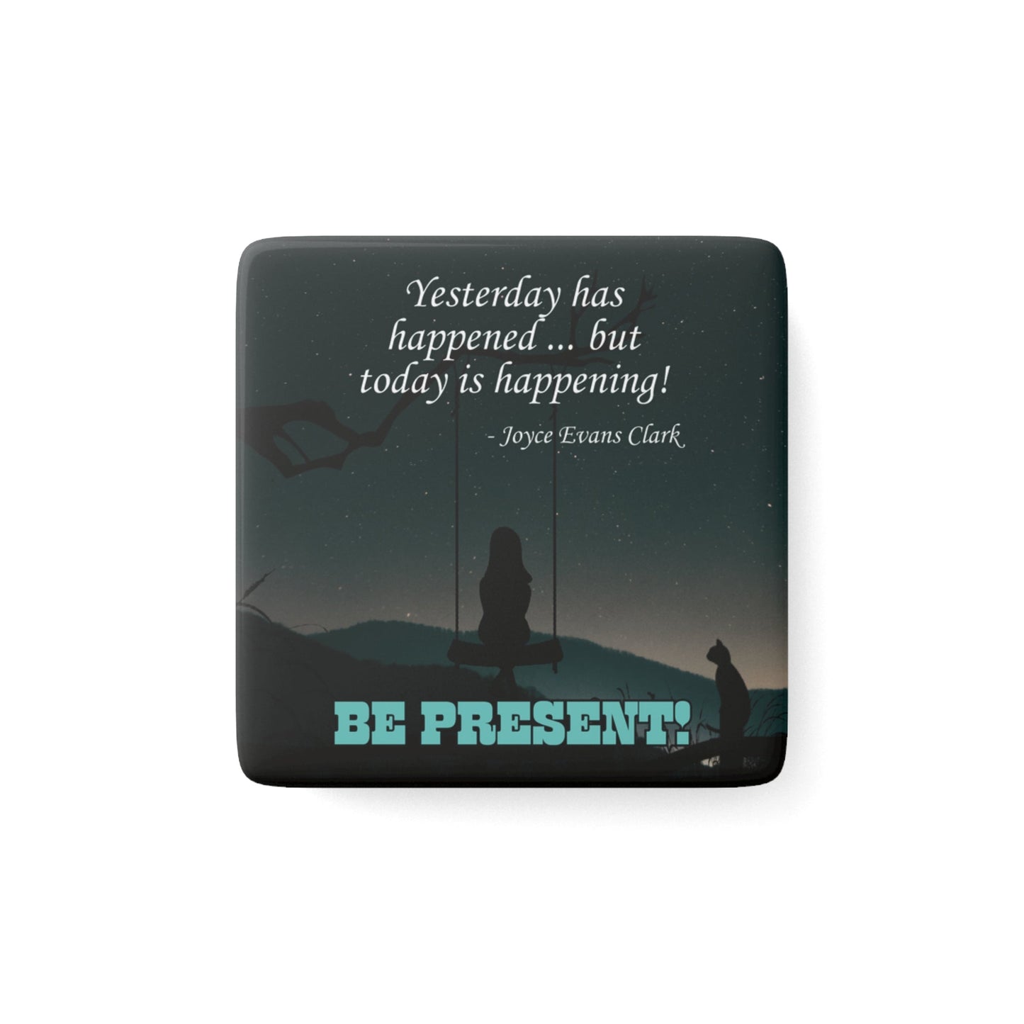 Happening Square Magnet - Personal Touch for Your Home