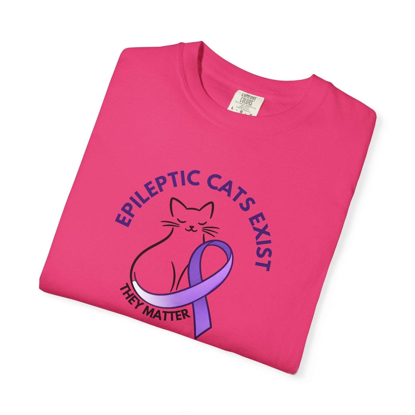 Camiseta de Concienciación Epikitty - Celebra a los Gatos Epilépticos