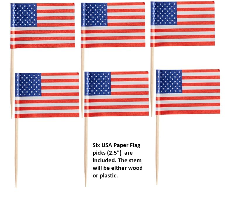 Paquete Todo Americano de Oasis Supply - Esenciales para Fiestas Patrióticas