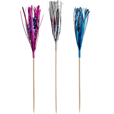 Oasis Supply USA Cake Decorating Bundle - 24 Picks & Sprinkles
