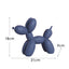 New black and white plaid balloon dog ornaments creative TV cabinet wine cabinet living room porch resin crafts - Korvel