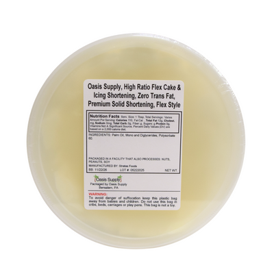 Stratas, Sweetex Finest High Ratio Flex Cake & Icing Shortening, From 2.5 to 50 lbs *****New Packaging!*** - Korvel