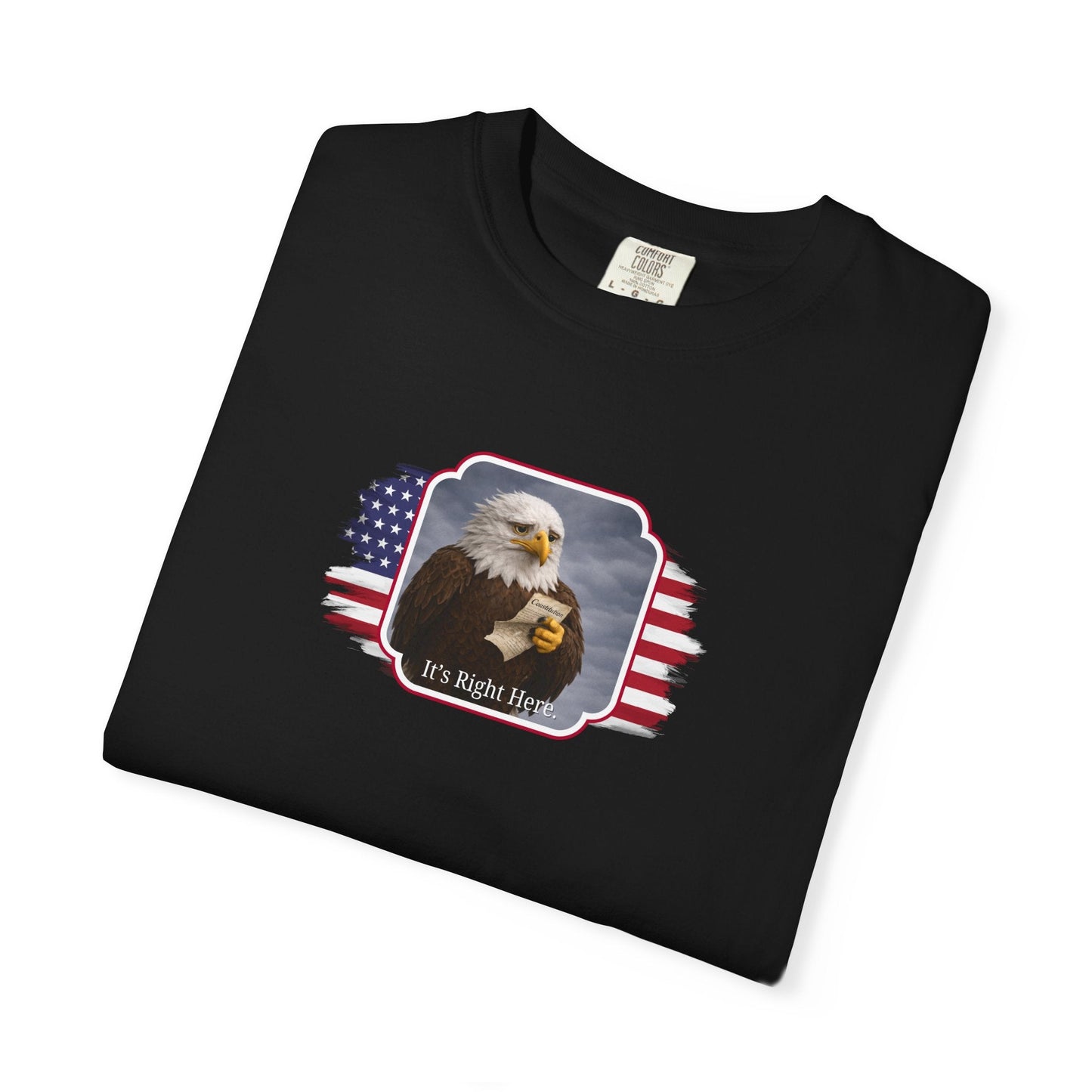 Camiseta de Parodia Política It’s Right Here