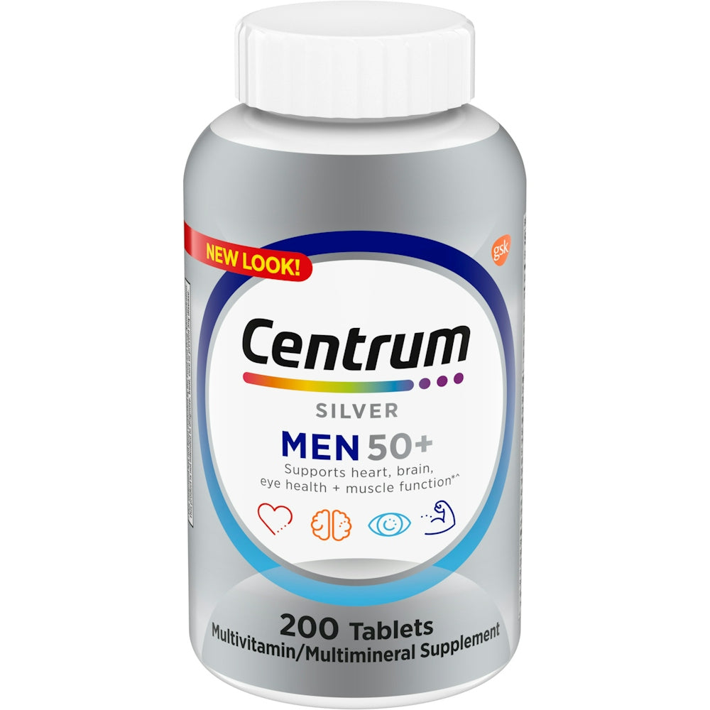 Centrum Silver Men 50+ Multivitamin Tablets