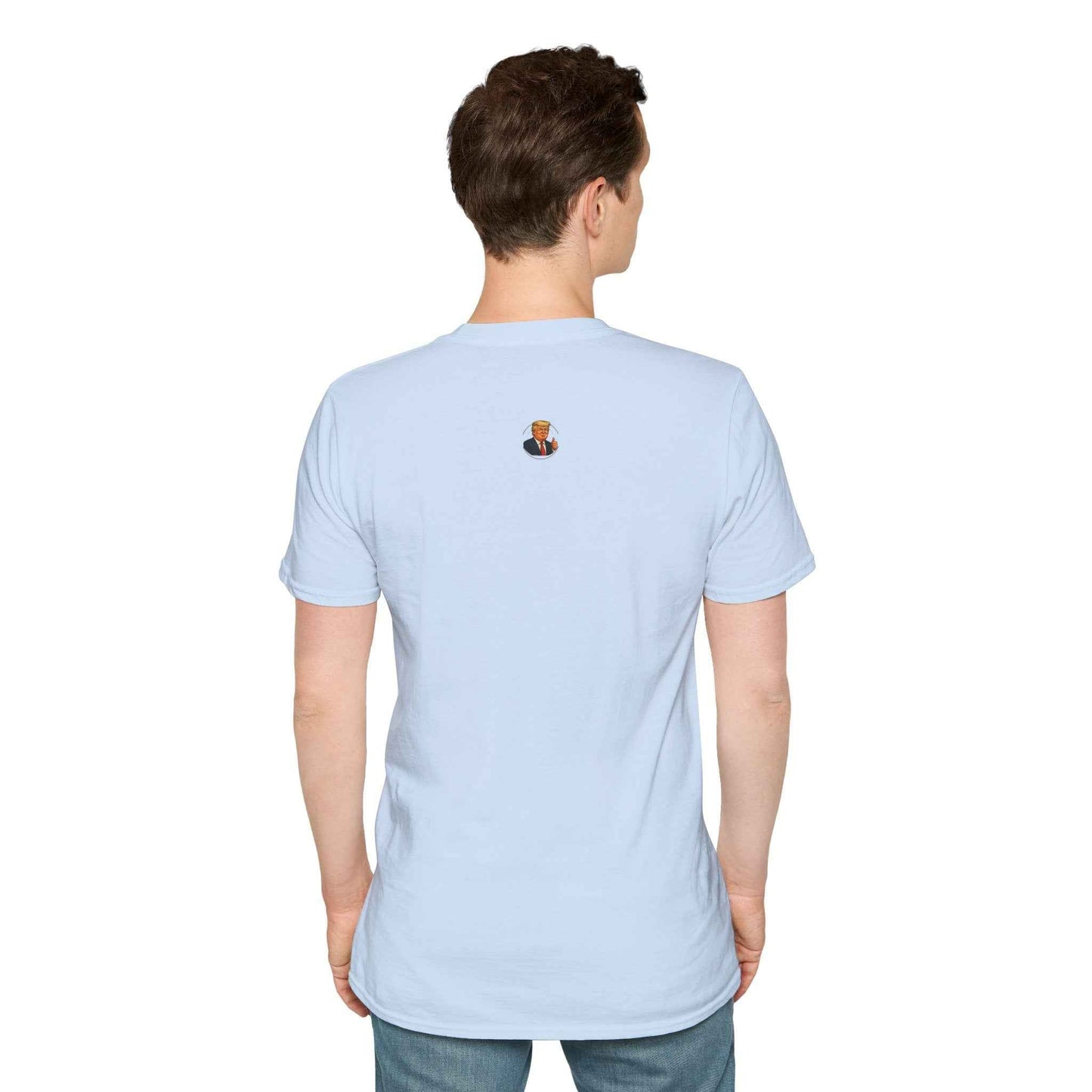 Camiseta Parodia Swoop & Stripes – Camiseta Unisex de Algodón Suave