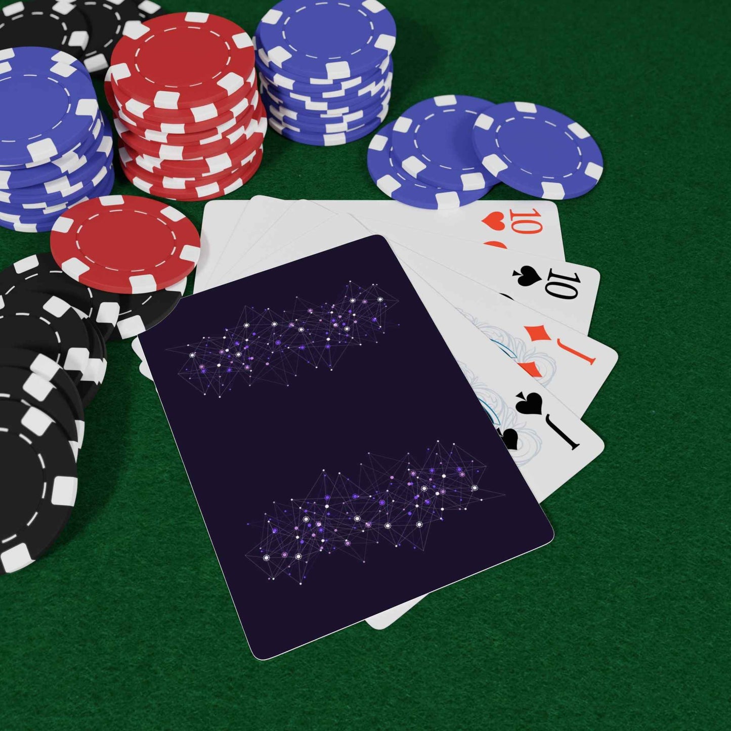 Neuro Network Epilepsy Awareness Playing Cards - Purple Connection Deck