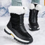 Botas de Tobillo con Cremallera y Plataforma Livianas para Mujer