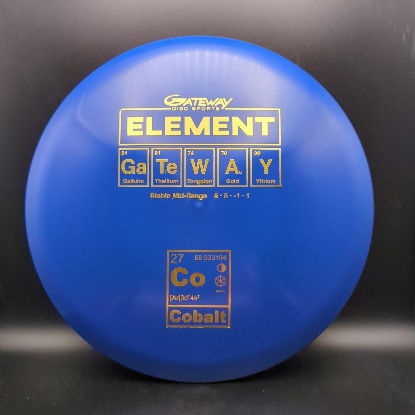 Cobalt Element Disc Golf Mid-Range