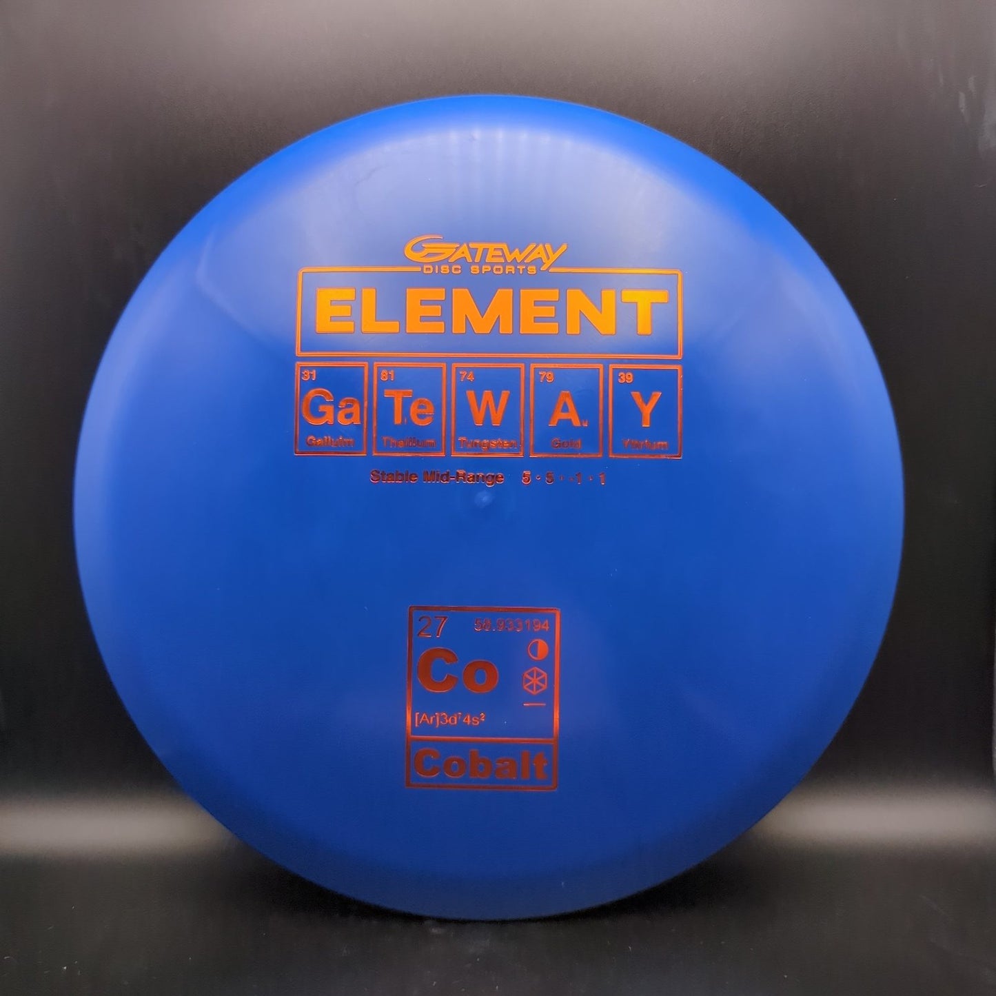 Cobalt Element Disc Golf Mid-Range