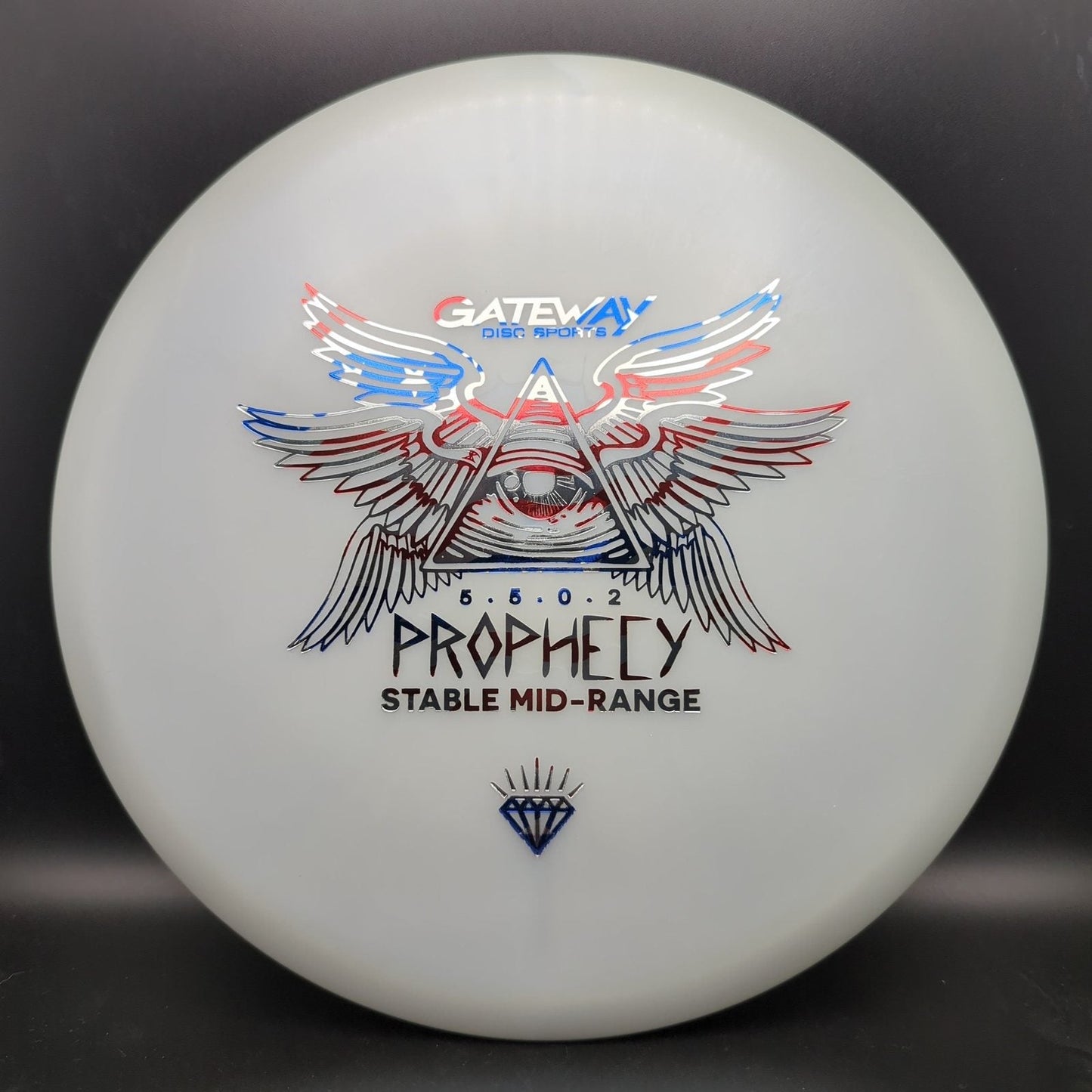 Diamond Superglow Prophecy Disc Golf Disc