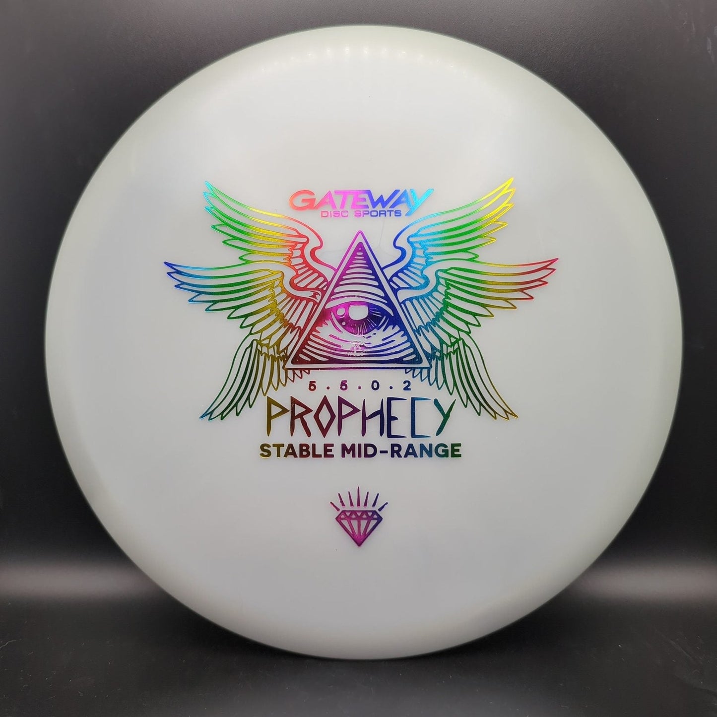 Diamond Superglow Prophecy Disc Golf Disc