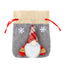 Forest Man Gift Bag Christmas Linen Cartoon Decoration Faceless Elderly Gift Bag Gift Bag Candy Bag - Korvel