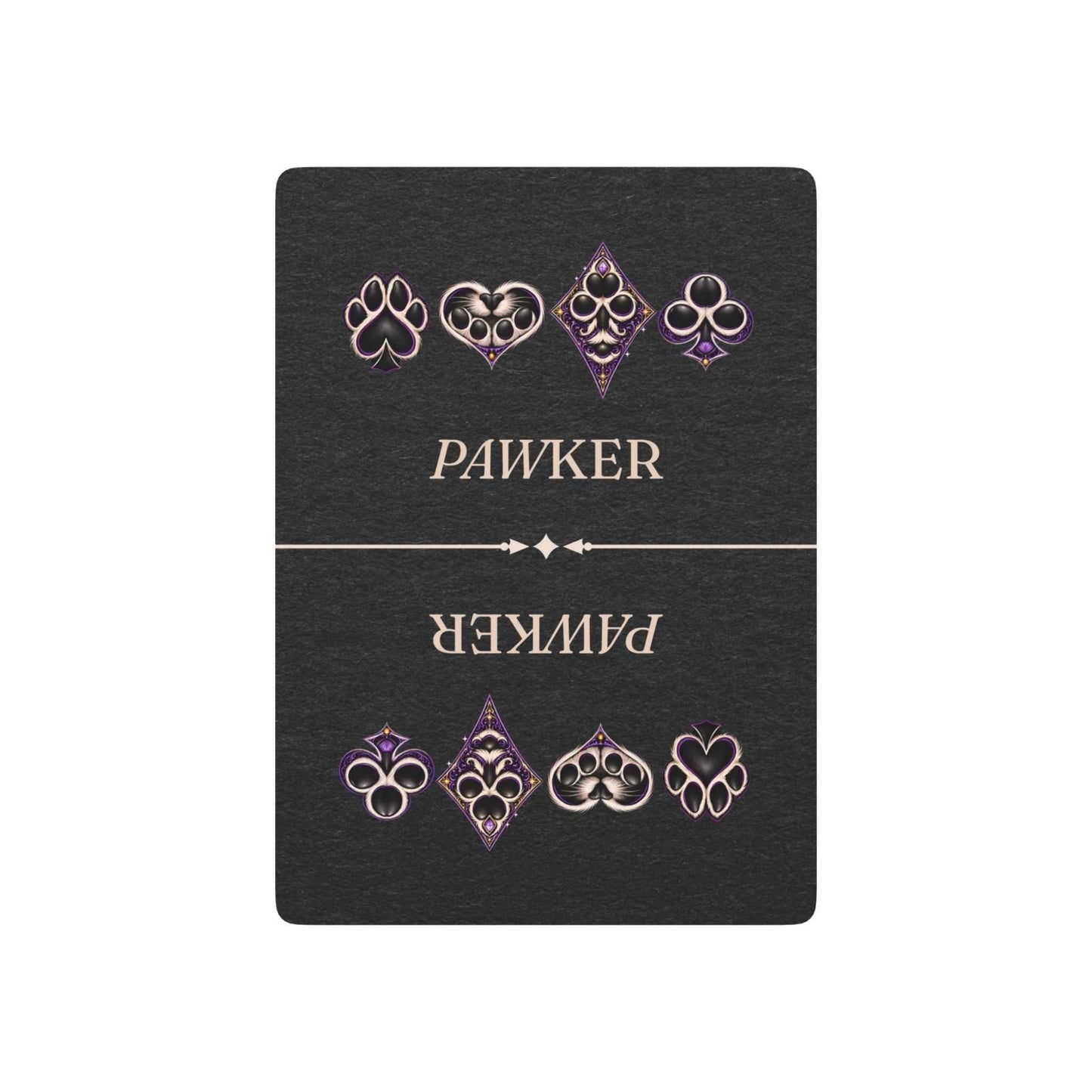 PAWKER Cat Poker Playing Cards – Unique Cat Suit Deck