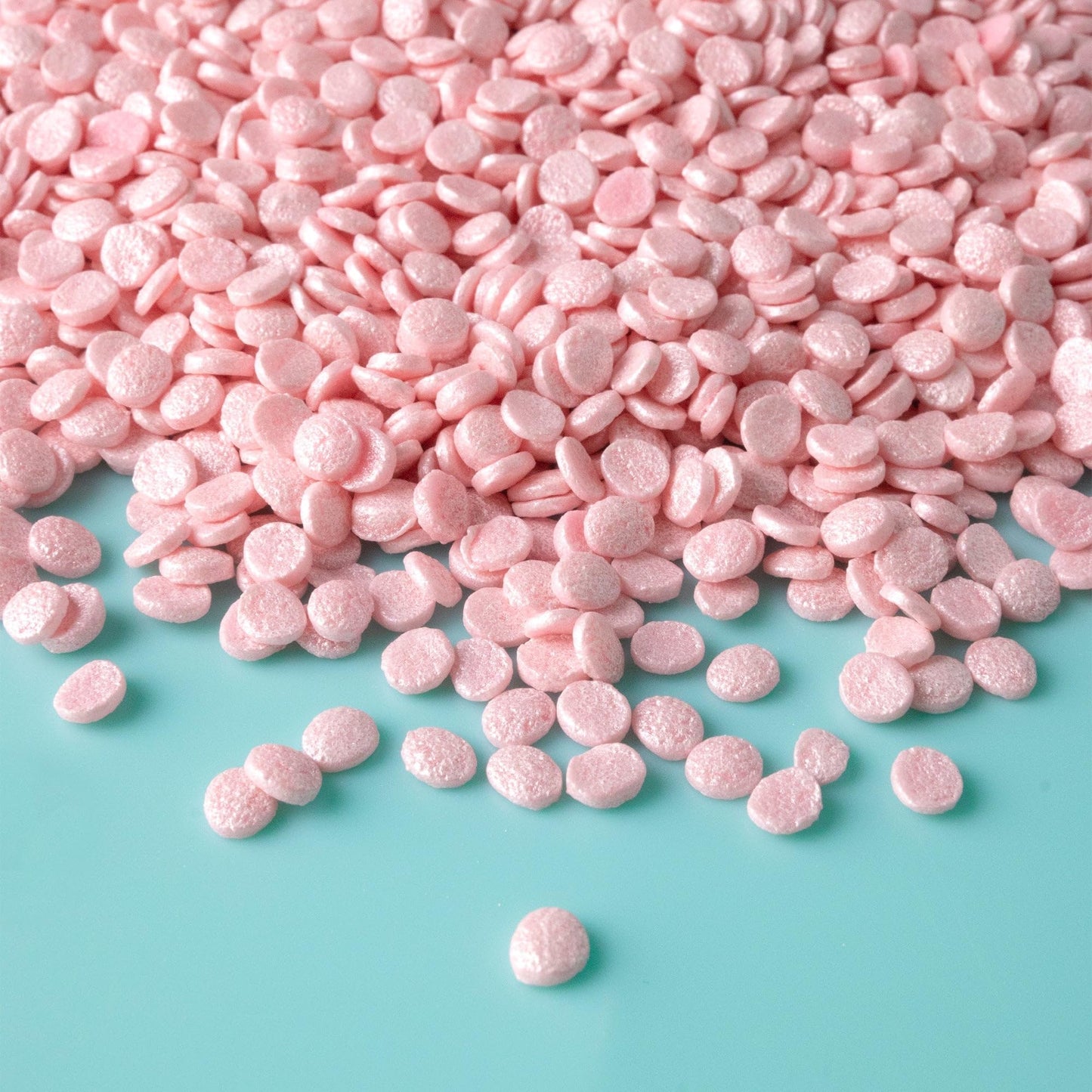 Oasis Supply Baby Shower Sprinkles - Pearl Quins (Pink)