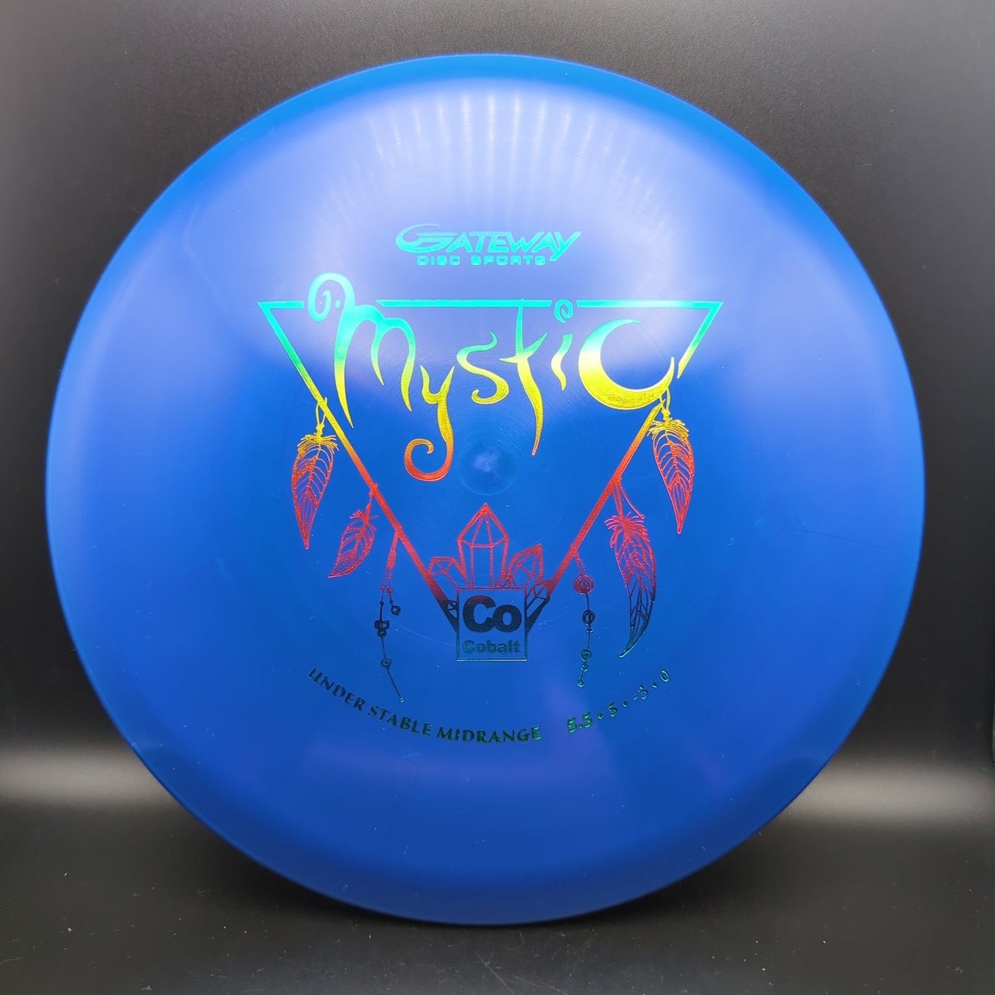 Cobalt Mystic Disc Golf Disc