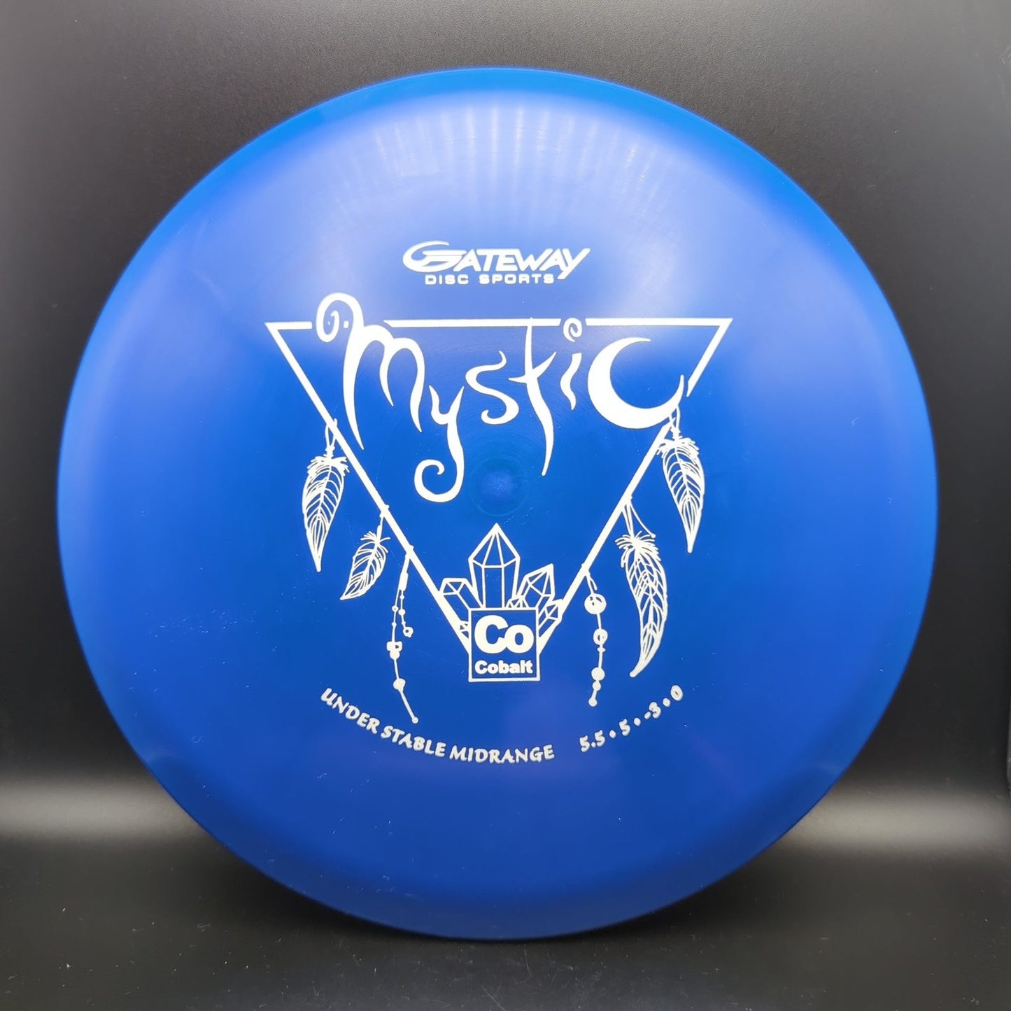 Cobalt Mystic Disc Golf Disc