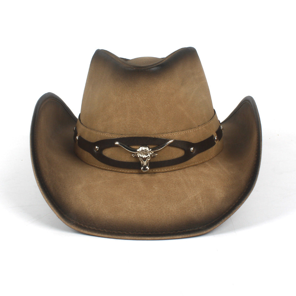 Sombrero de vaquero premium para hombre con protección solar