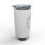 Tasse en acier inoxydable gravée de 20 oz - Veuillez patienter indéfiniment