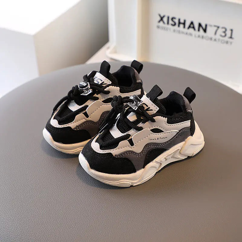 Boys' Breathable Sports Sneakers for Toddlers