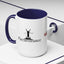 Purrseverance Accent Coffee Mug - Stylish & Functional