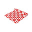 Charming Red & White Paws Table Runner - Cotton & Polyester Options - Korvel